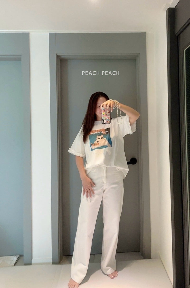 Peach Peach - Korean Women Fashion - #womensfashion - Adult Tee - 12