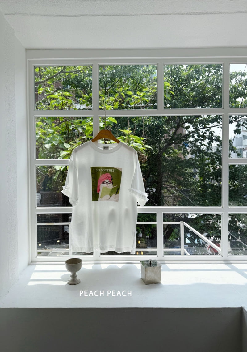 Peach Peach - Korean Women Fashion - #womensfashion - Adult Tee - 2