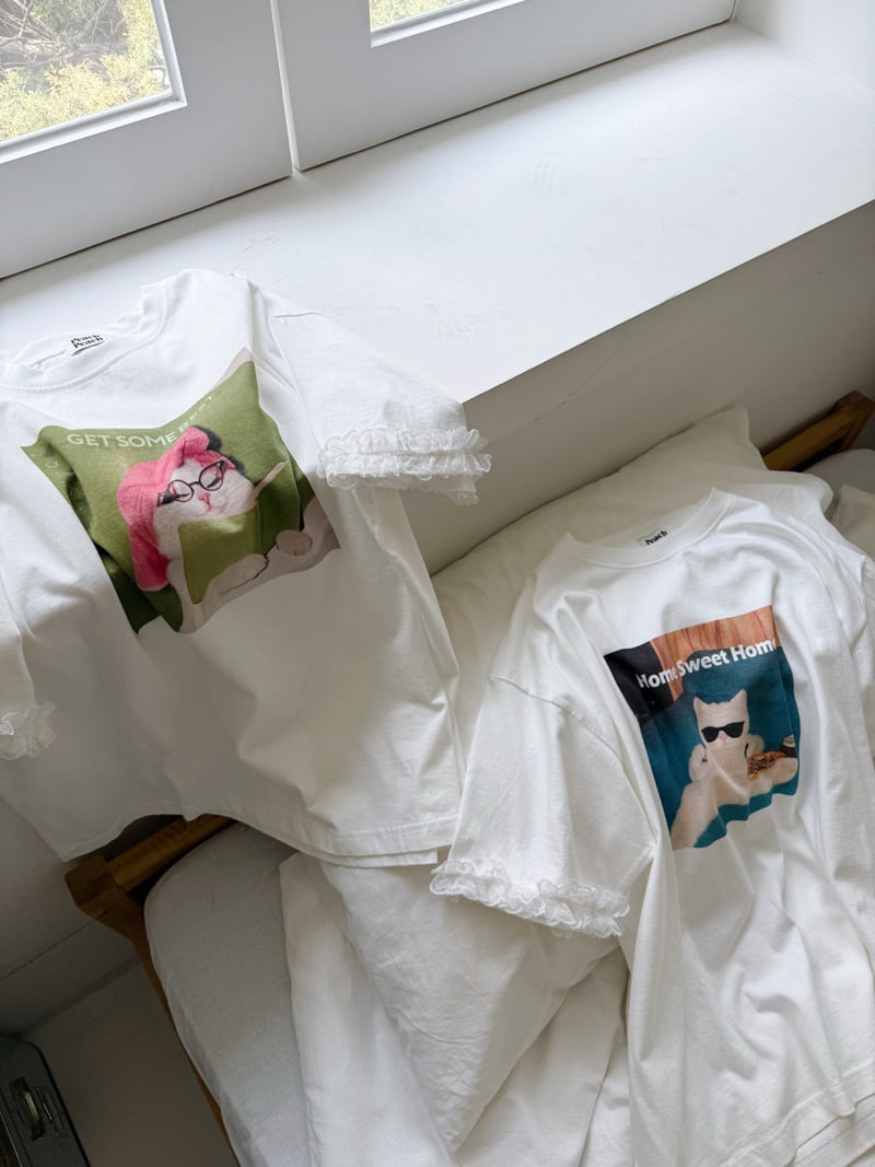 Peach Peach - Korean Women Fashion - #womensfashion - Adult Tee - 8