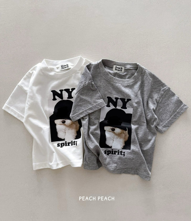 Peach Peach - Korean Women Fashion - #womensfashion - NY Tee (Adult) - 2