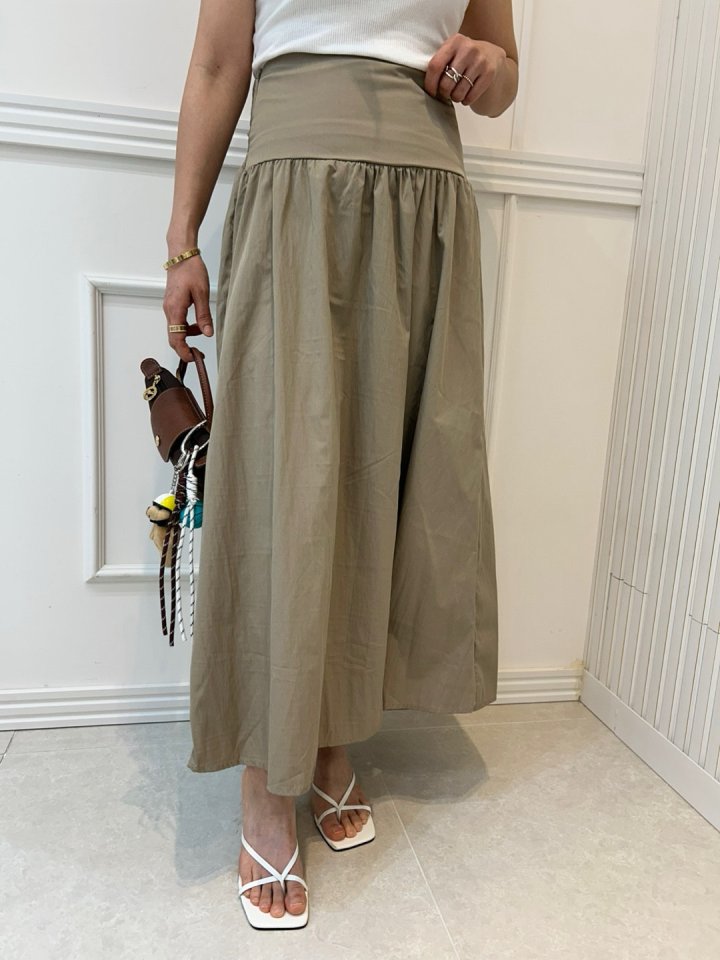 Pearls room - Korean Women Fashion - #womensfashion - Ribbon Smocked Skirt - 4
