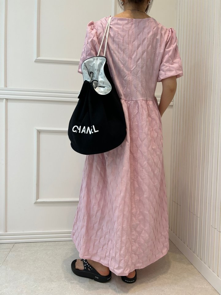 Pearls room - Korean Women Fashion - #momslook - Diamond One-piece - 8