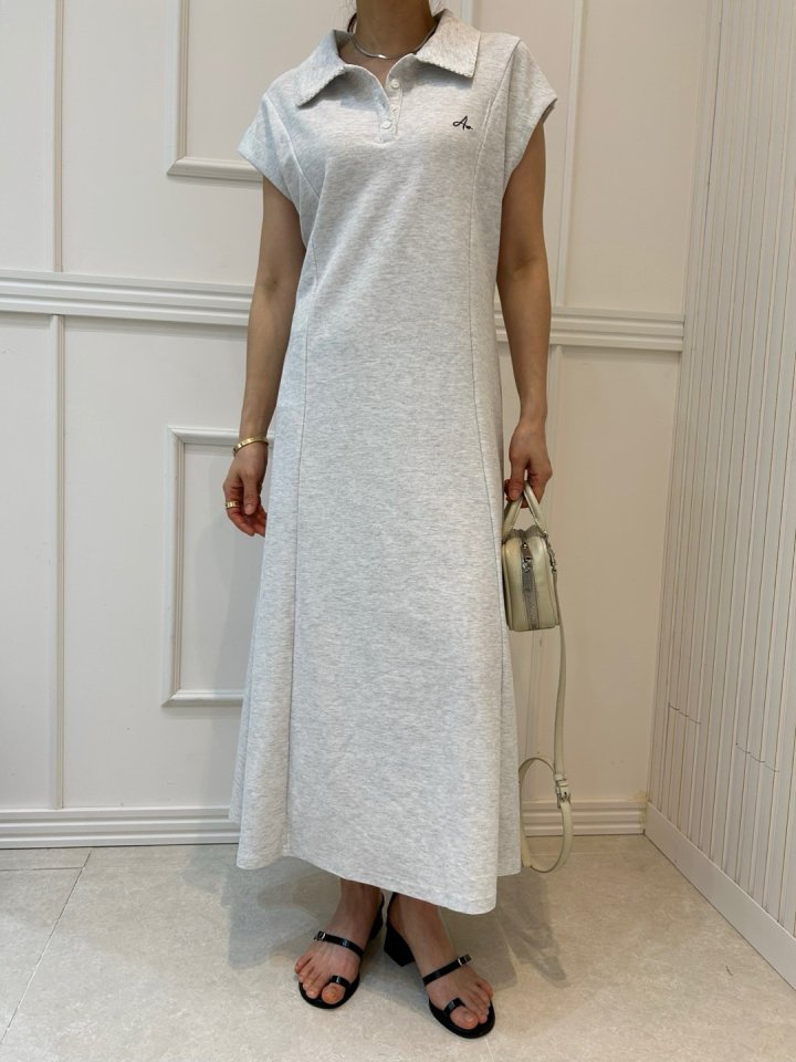 Pearls room - Korean Women Fashion - #momslook - Seamline One-piece