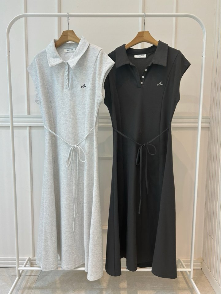 Pearls room - Korean Women Fashion - #momslook - Seamline One-piece - 12