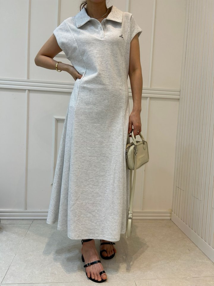 Pearls room - Korean Women Fashion - #momslook - Seamline One-piece - 3