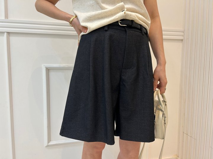 Pearls room - Korean Women Fashion - #restrostyle - Stretch Pintuck Pants - 10