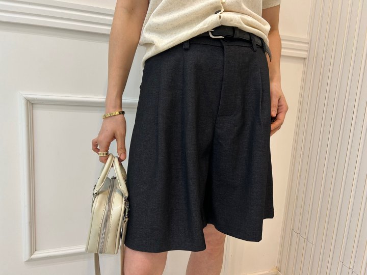 Pearls room - Korean Women Fashion - #romanticstyle - Stretch Pintuck Pants - 11