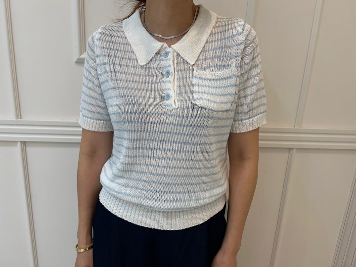 Pearls room - Korean Women Fashion - #thelittlethings - Loopy Short Knit - 7