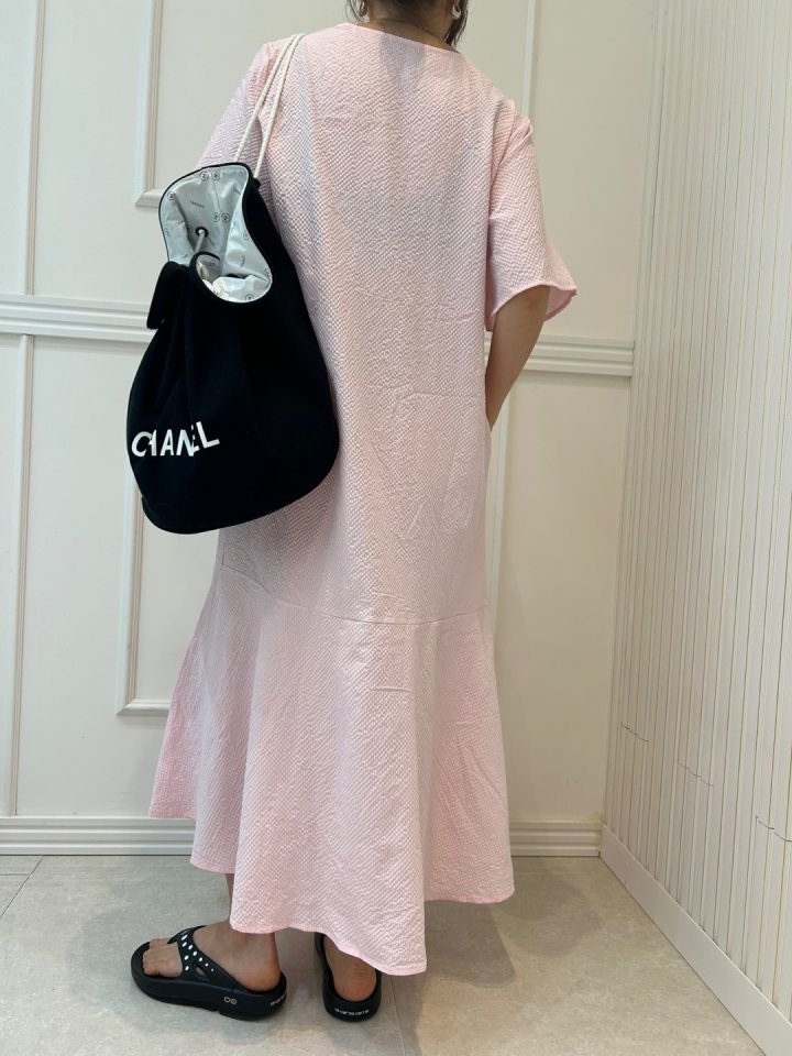Pearls room - Korean Women Fashion - #womensfashion - V-Flare One-piece - 6