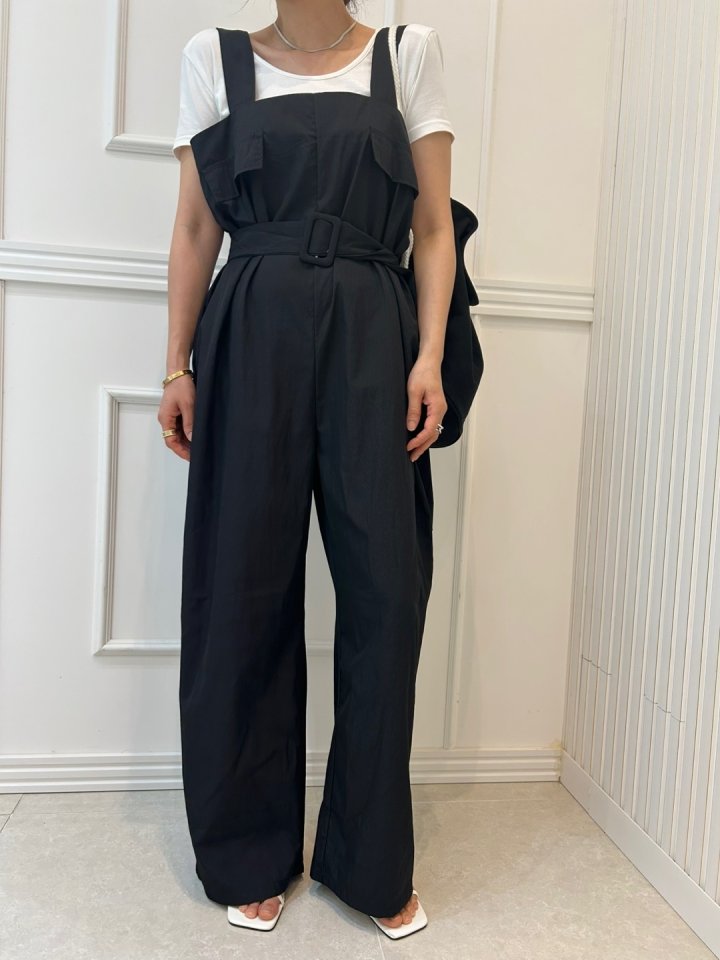 Pearls room - Korean Women Fashion - #womensfashion - Sleeveless Jumpsuit - 7