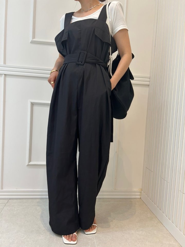 Pearls room - Korean Women Fashion - #womensfashion - Sleeveless Jumpsuit - 9