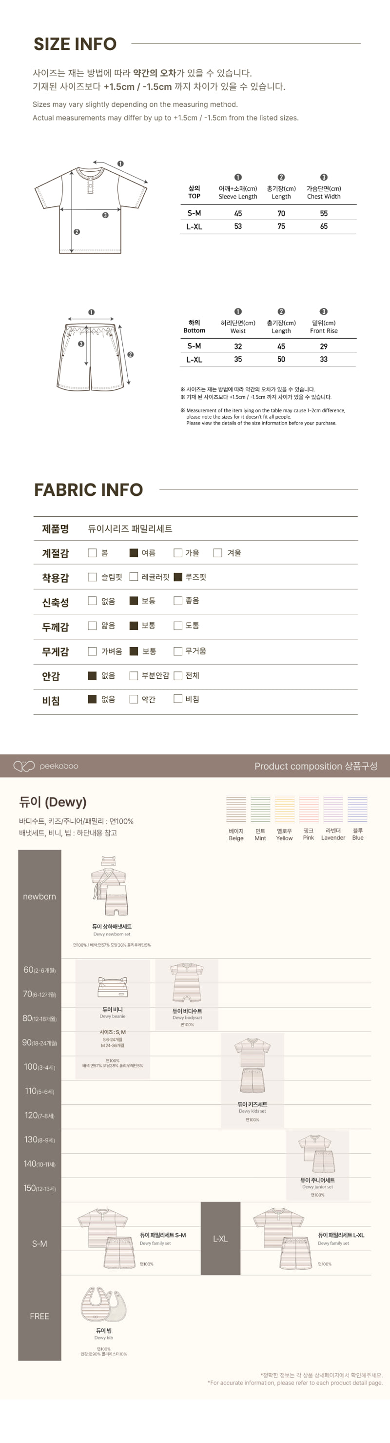 Peekaboo - Korean Children Fashion - #magicofchildhood - Dewey Family Set - 2