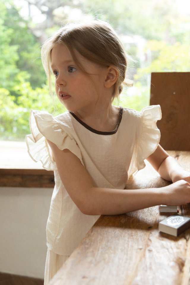Perrobebe - Korean Children Fashion - #Kfashion4kids - Eloise Tie Set-up - 8