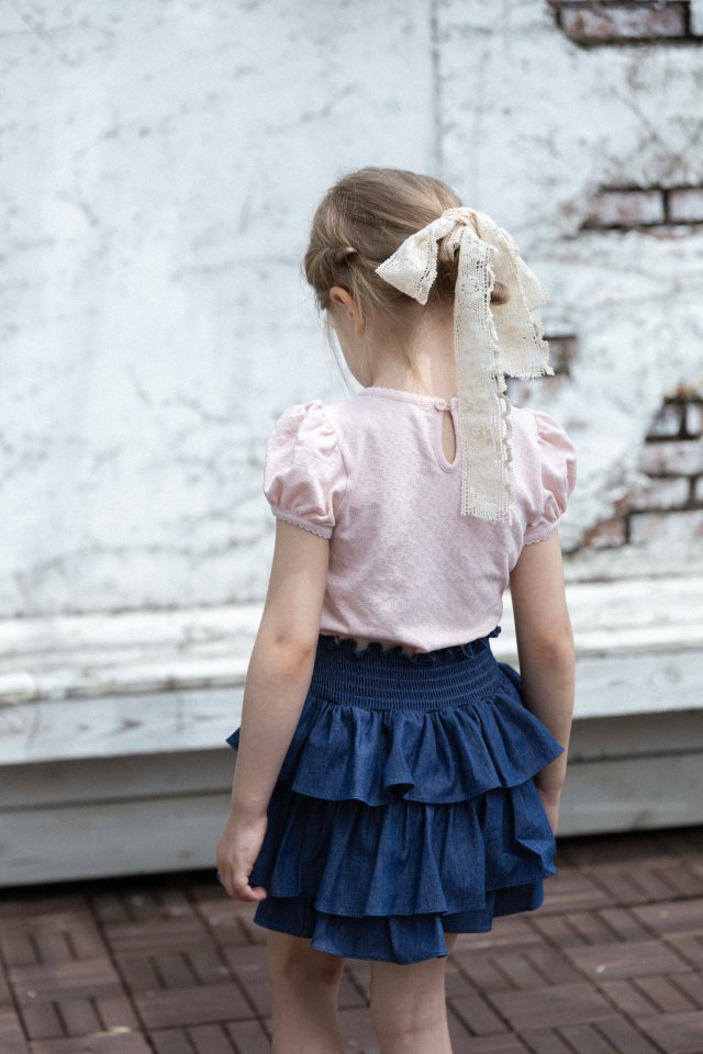 Perrobebe - Korean Children Fashion - #Kfashion4kids - Rosy Pin Coat Tee - 6