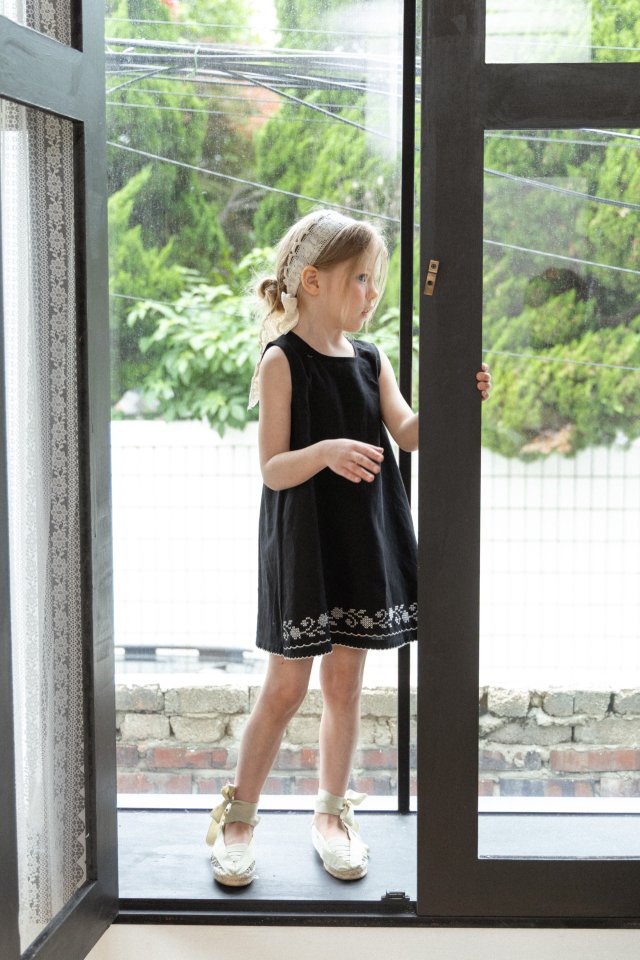 Perrobebe - Korean Children Fashion - #Kfashion4kids - Bonita Embroidered One-piece - 5