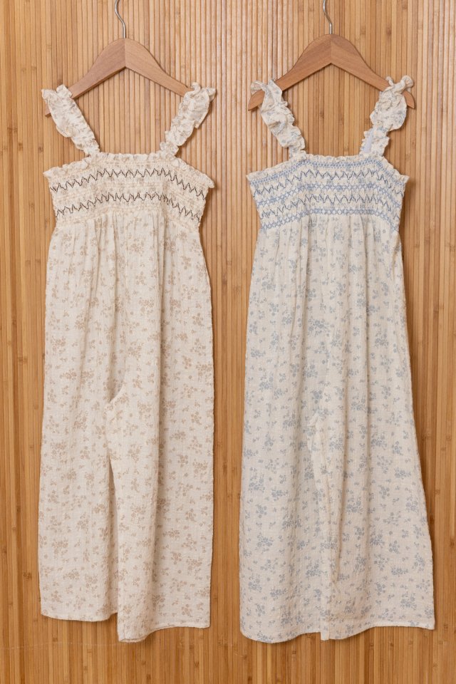 Perrobebe - Korean Children Fashion - #childrensboutique - Floral Jumpsuit - 12