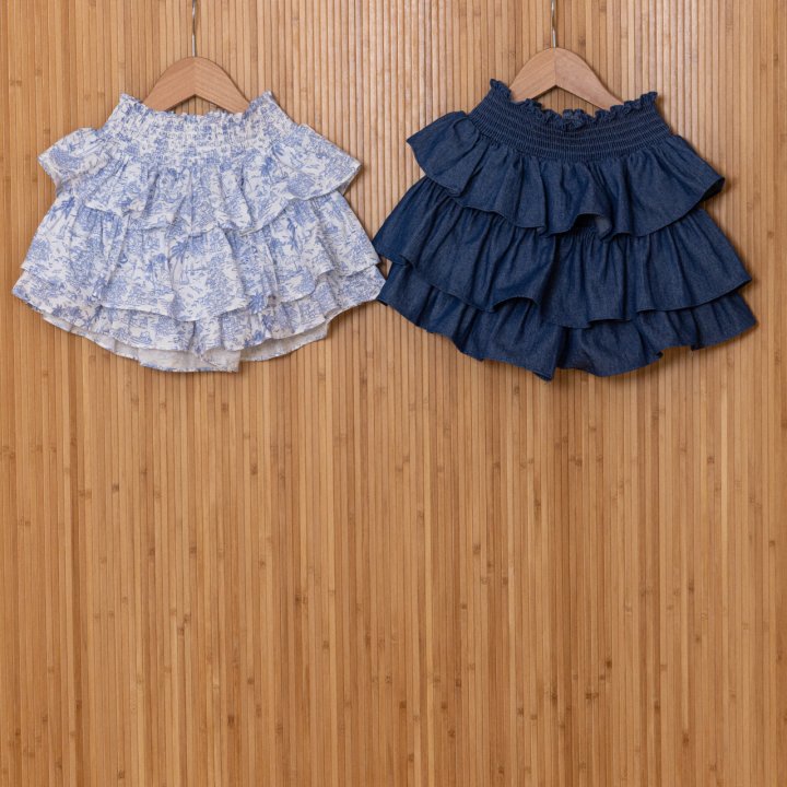 Perrobebe - Korean Children Fashion - #designkidswear - Della Tiered Pants - 12