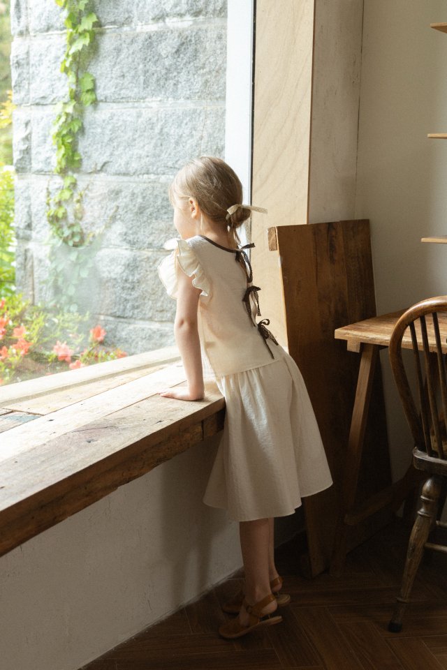 Perrobebe - Korean Children Fashion - #discoveringself - Eloise Tie Set-up - 3