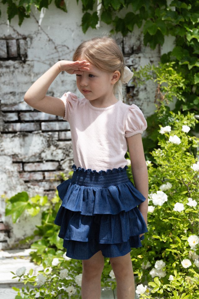 Perrobebe - Korean Children Fashion - #discoveringself - Rosy Pin Coat Tee