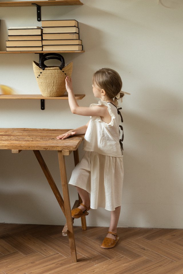 Perrobebe - Korean Children Fashion - #kidsstore - Eloise Tie Set-up - 6
