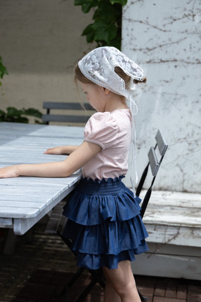 Perrobebe - Korean Children Fashion - #kidsshorts - Rosy Pin Coat Tee - 4