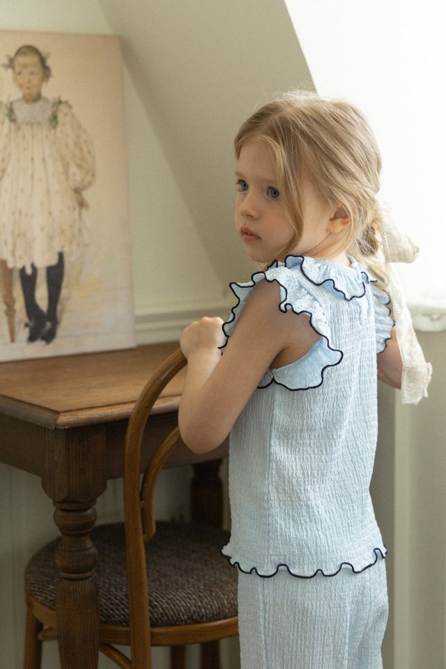 Perrobebe - Korean Children Fashion - #kidzfashiontrend - Neige Pleats Set-up - 6