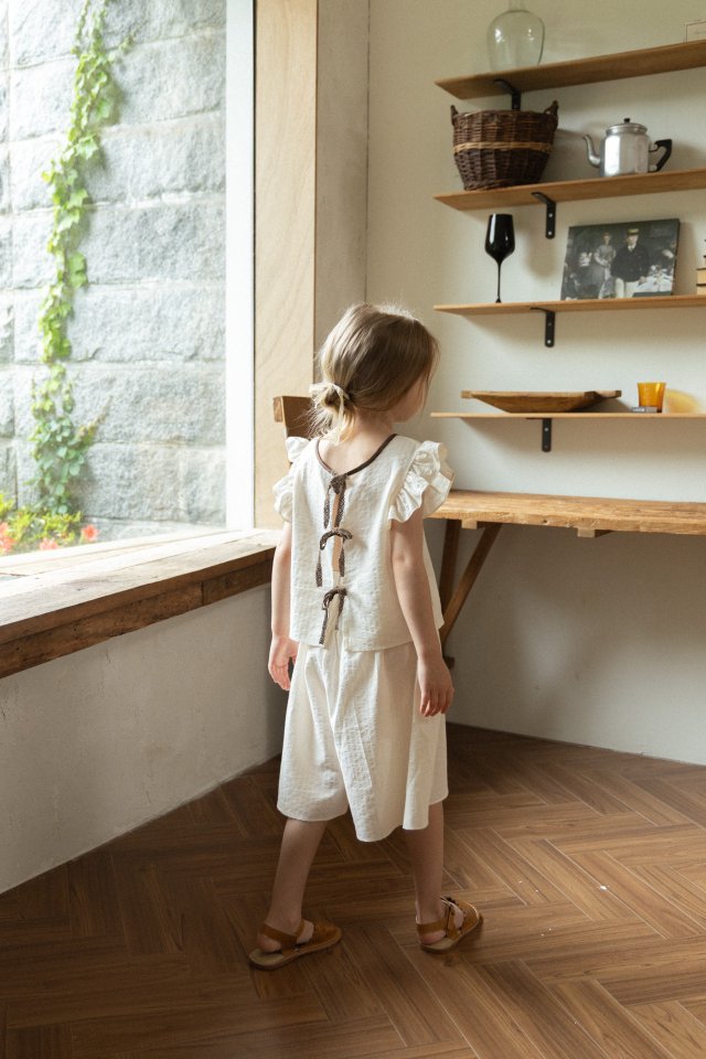 Perrobebe - Korean Children Fashion - #littlefashionista - Eloise Tie Set-up - 9