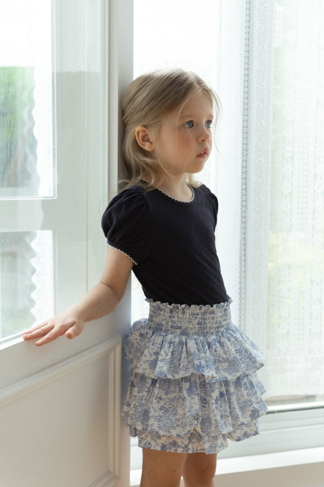 Perrobebe - Korean Children Fashion - #littlefashionista - Della Tiered Pants - 3