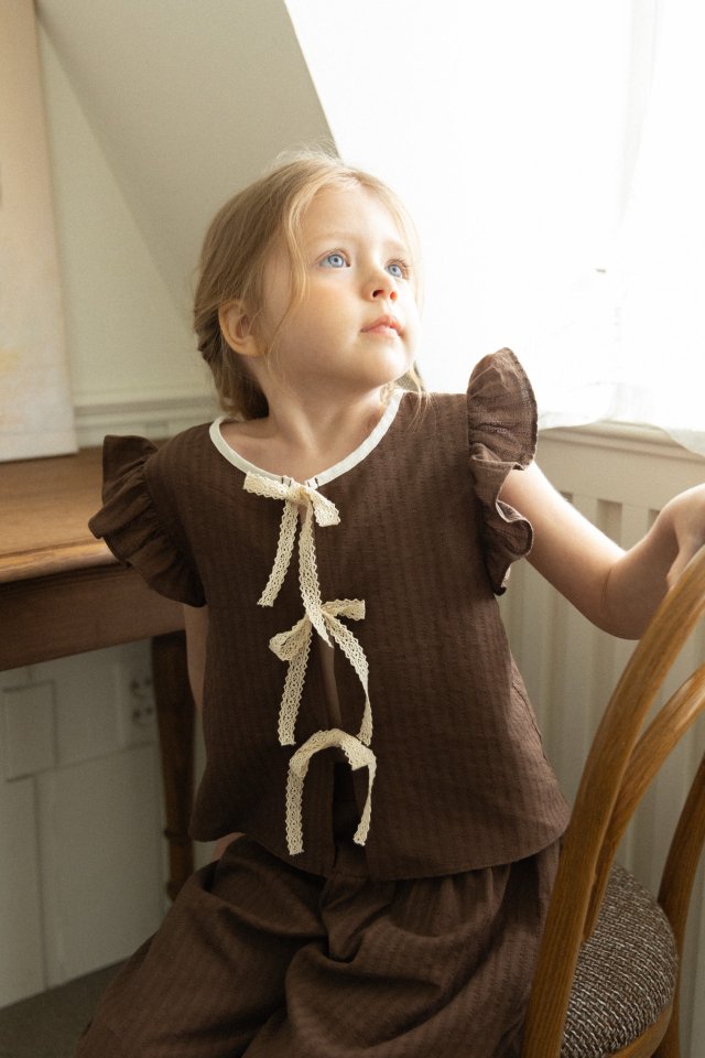 Perrobebe - Korean Children Fashion - #magicofchildhood - Eloise Tie Set-up - 10