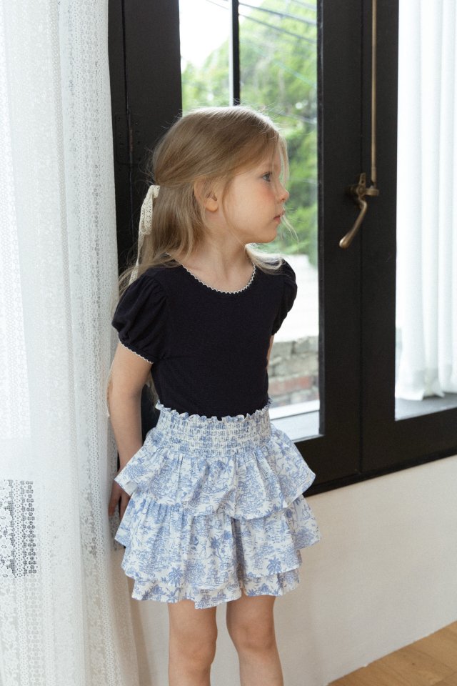 Perrobebe - Korean Children Fashion - #littlefashionista - Della Tiered Pants - 4