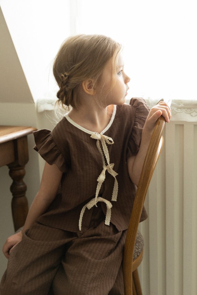 Perrobebe - Korean Children Fashion - #minifashionista - Eloise Tie Set-up - 11