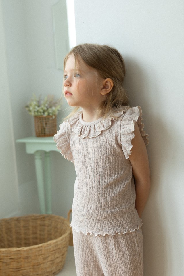 Perrobebe - Korean Children Fashion - #minifashionista - Neige Pleats Set-up - 10