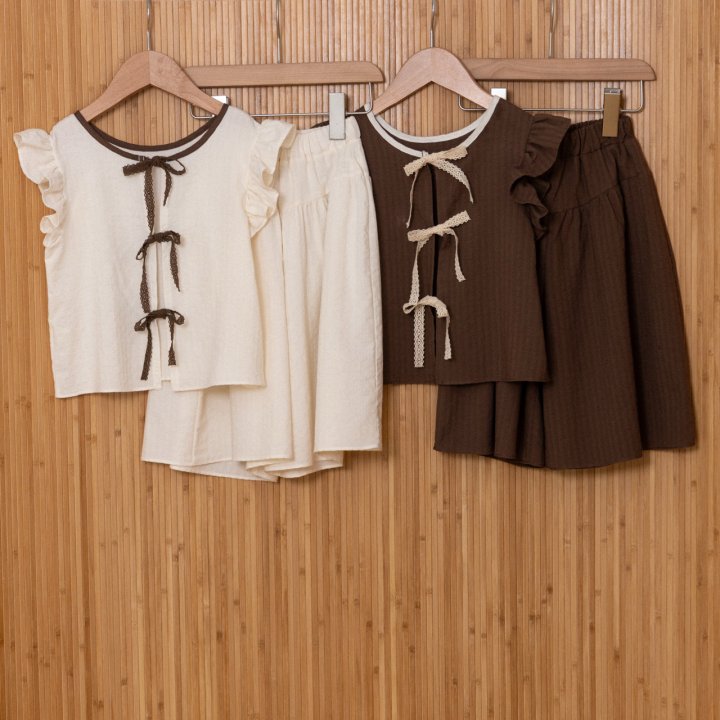 Perrobebe - Korean Children Fashion - #prettylittlegirls - Eloise Tie Set-up - 12