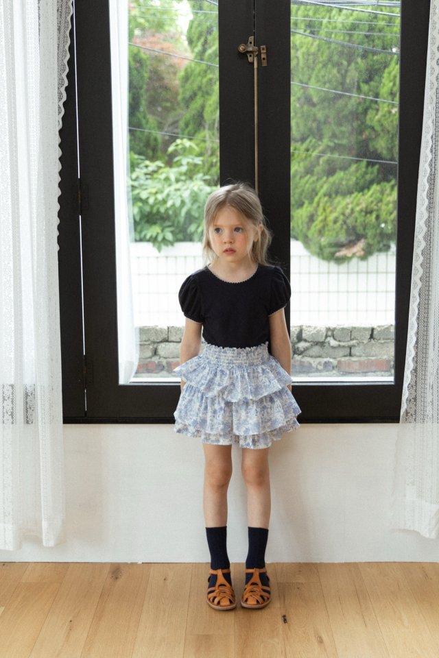 Perrobebe - Korean Children Fashion - #prettylittlegirls - Della Tiered Pants - 6