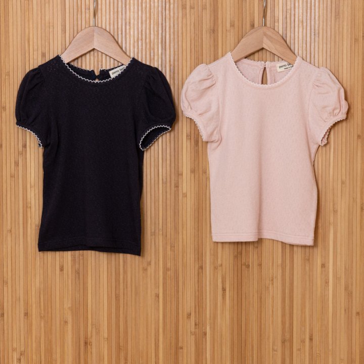 Perrobebe - Korean Children Fashion - #toddlerclothing - Rosy Pin Coat Tee - 12