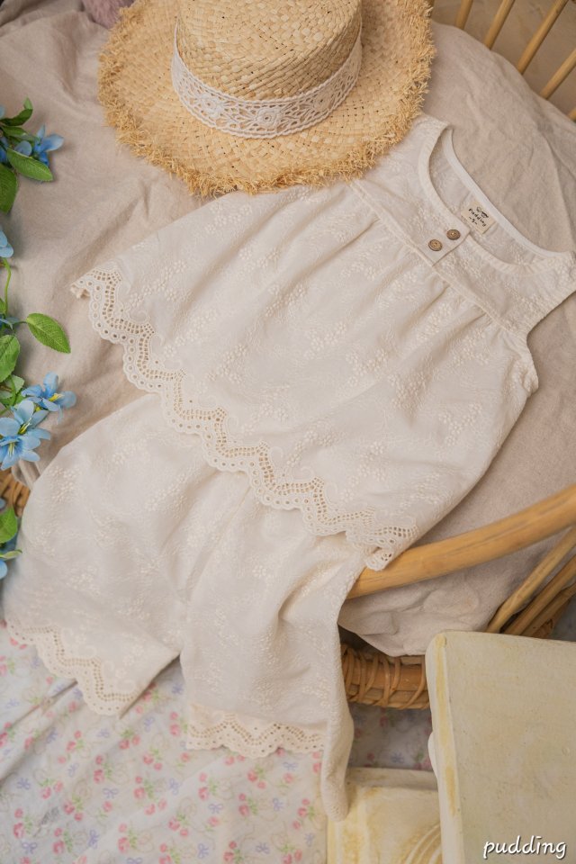 Pudding - Korean Children Fashion - #Kfashion4kids - Embroidery Set - 5