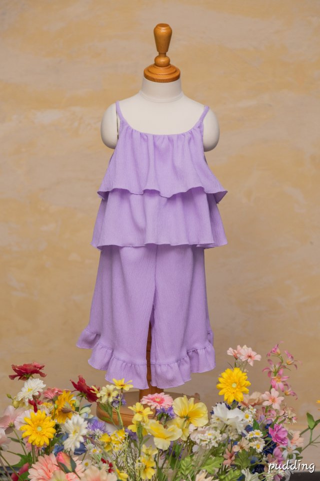 Pudding - Korean Children Fashion - #childofig - Frill Set - 10