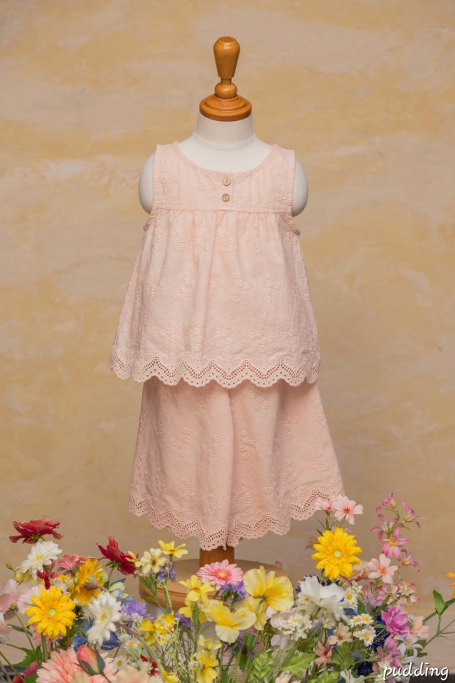 Pudding - Korean Children Fashion - #childrensboutique - Embroidery Set - 12