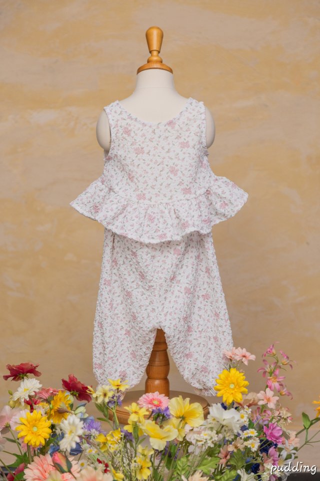 Pudding - Korean Children Fashion - #designkidswear - Flower Set - 10