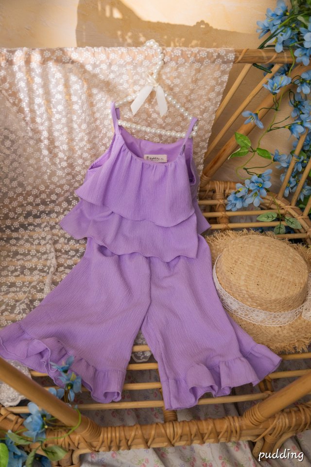Pudding - Korean Children Fashion - #magicofchildhood - Frill Set - 6