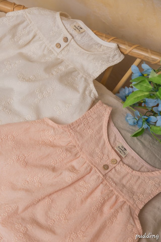 Pudding - Korean Children Fashion - #prettylittlegirls - Embroidery Set - 9