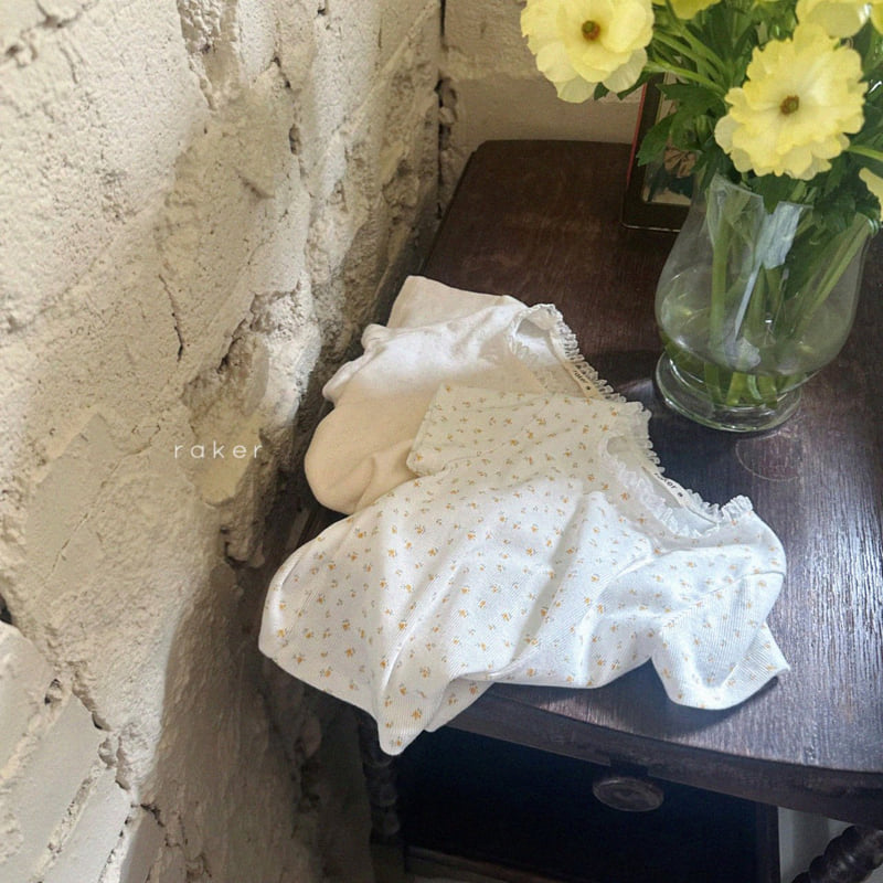 Raker - Korean Children Fashion - #childrensboutique - Rosa Lace Tee - 3