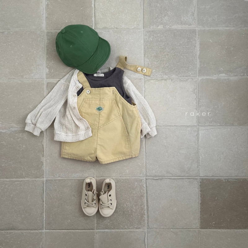 Raker - Korean Children Fashion - #kidsshorts - Ive Ribbed Sleeveless - 8