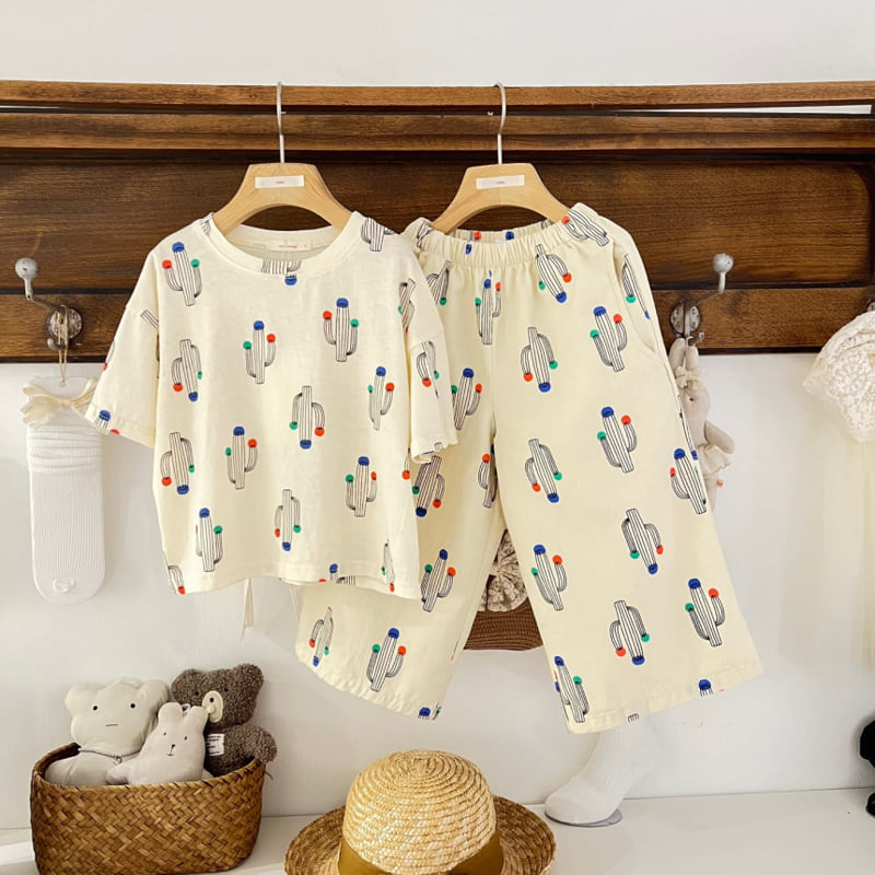 Raleelounge - Korean Children Fashion - #fashionkids - Cactus Pants - 2