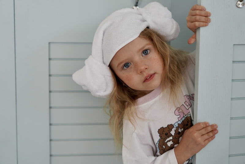 Ramijini - Korean Children Fashion - #designkidswear - Sleepy Cat Tee - 10