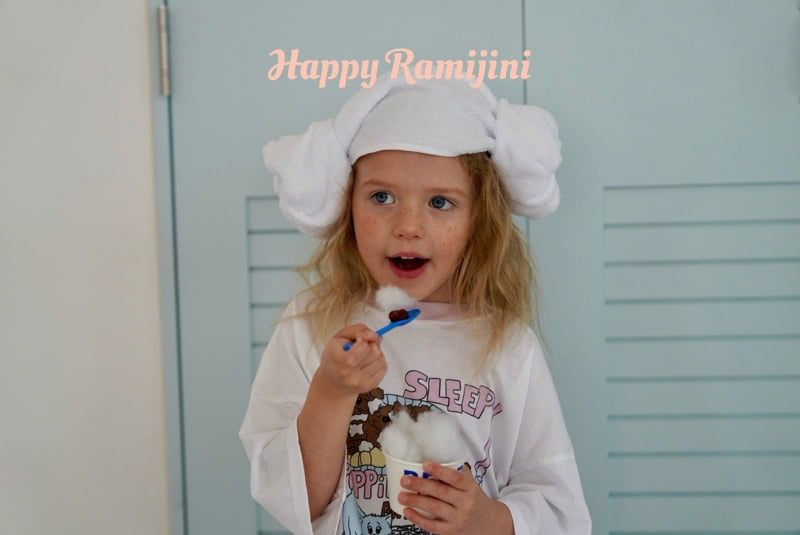 Ramijini - Korean Children Fashion - #magicofchildhood - Sleepy Cat Tee - 2