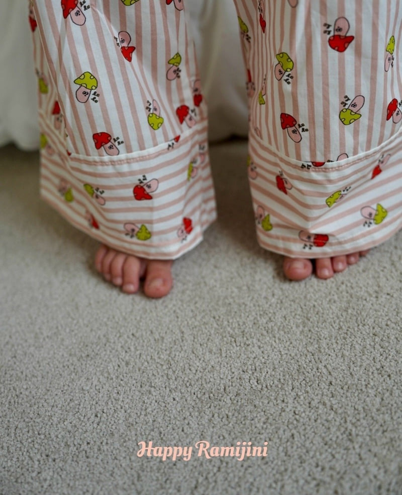 Ramijini - Korean Children Fashion - #minifashionista - Choco Mushroom Pants - 2