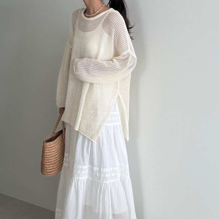 Ripple - Korean Women Fashion - #momslook - Mild Long Knit - 3