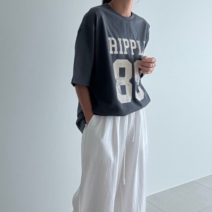 Ripple - Korean Women Fashion - #momslook - 89 Crack Tee