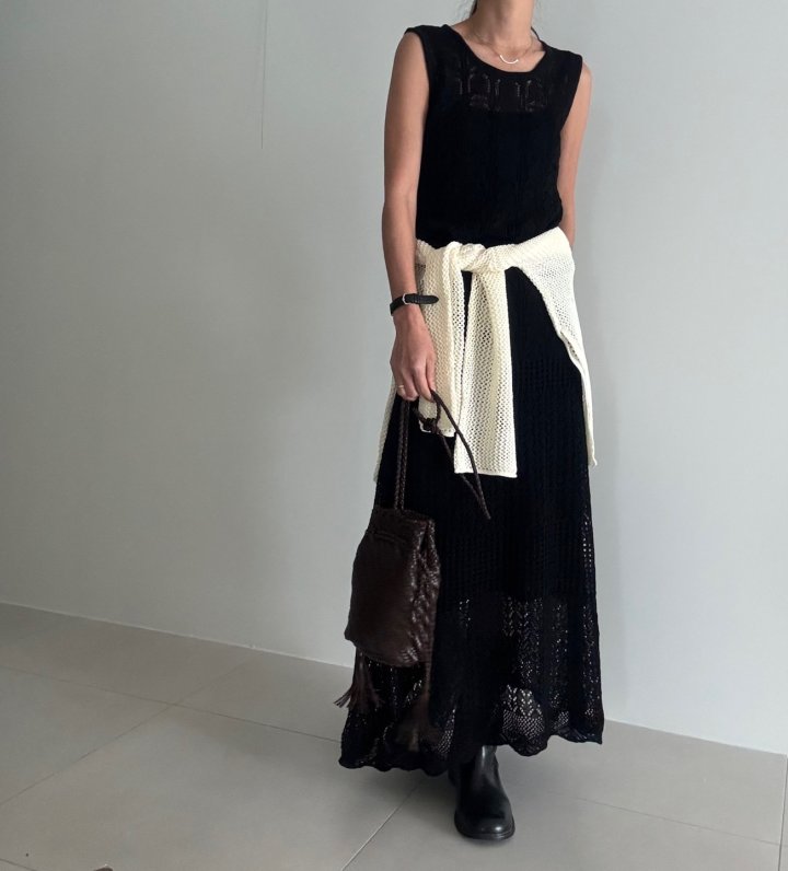 Ripple - Korean Women Fashion - #womensfashion - Neo Knit Set - 4
